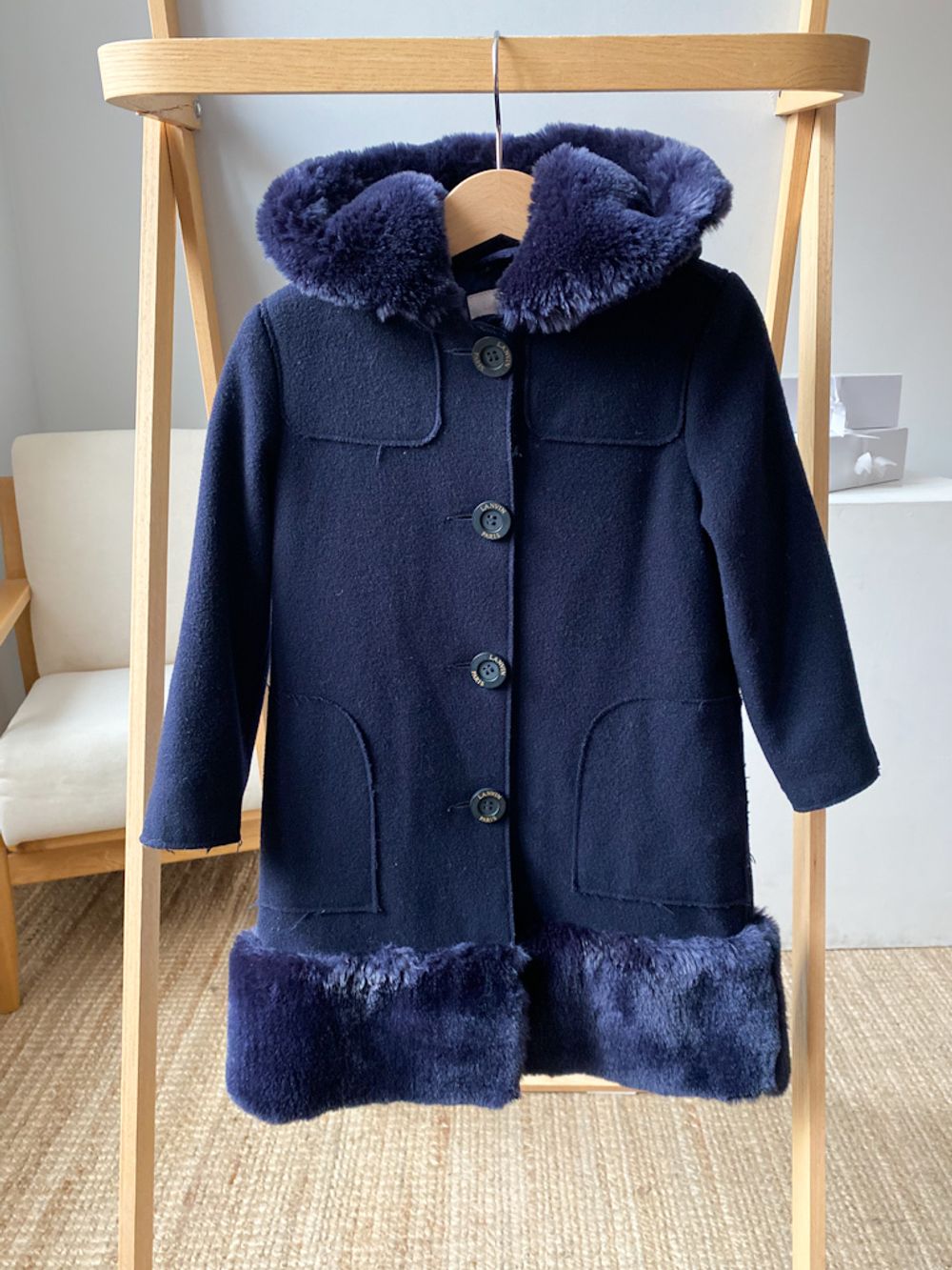 Шерстяное пальто Lanvin, 104