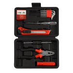 Набор инструментов в кейсе ЛОМ «23 ФЕВРАЛЯ», в подарочной упаковке, 11 предметов