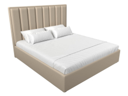 Кровать Афродита, спальное место 160х200, с подъёмным механизмом, экокожа