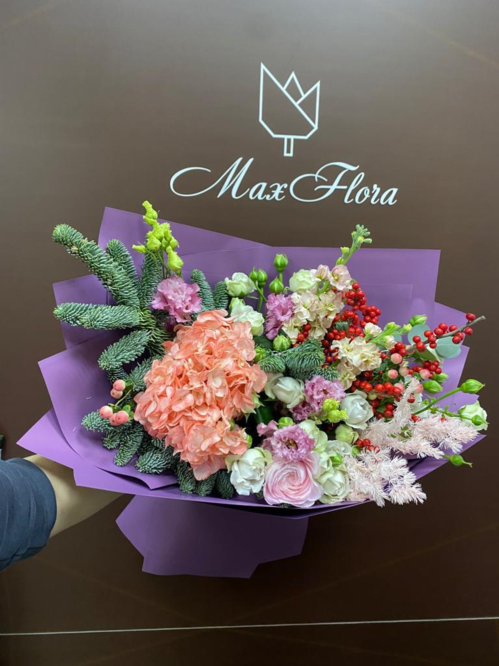 Букет Зимний НГ-5