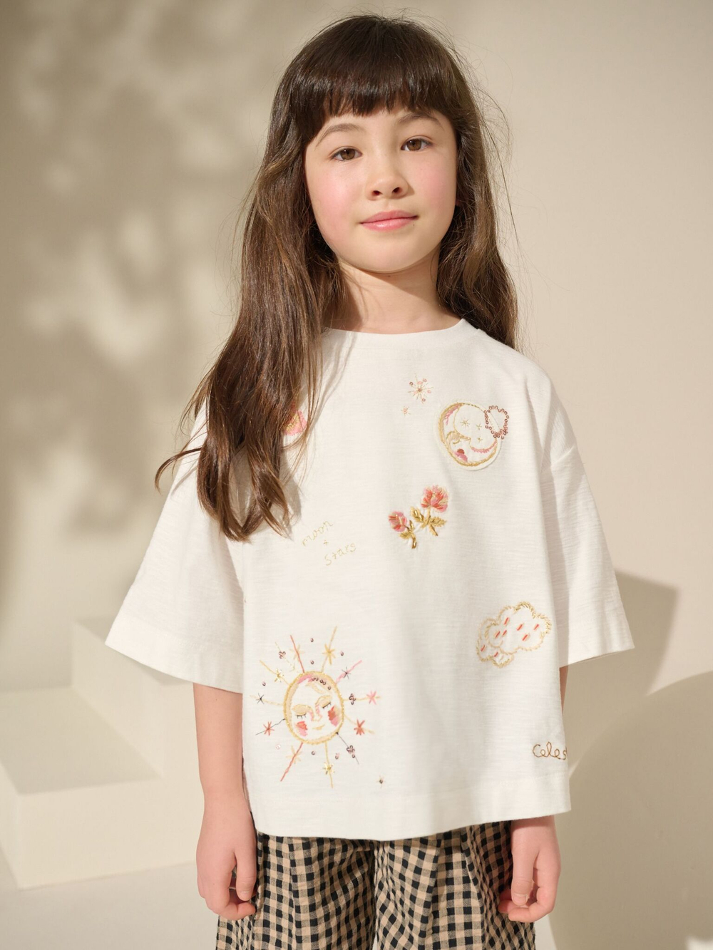 Футболка для девочки Next AG5-737, Кремовый