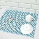 Коврик для сушки посуды 38*50см, полиэстер, микс NNKS2