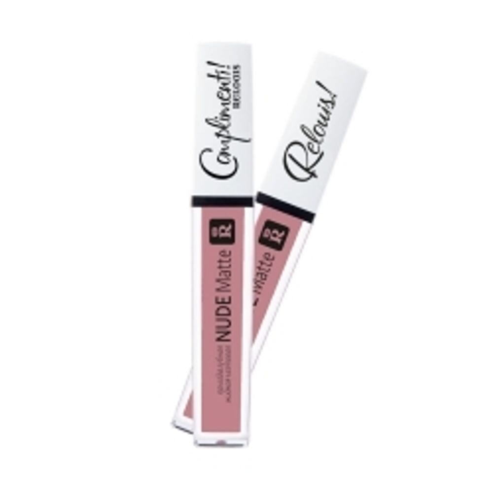 Матовая жидкая помада RELOUIS Nude Matte Complimenti - 17