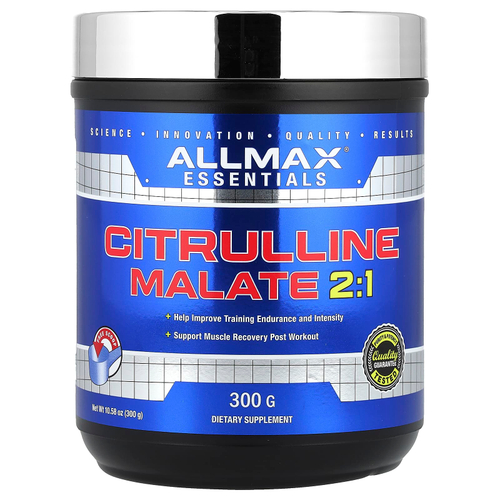 ALLMAX, Essentials, цитруллина малат 2:1, 300 г (10,58 унции)
