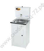 Умывальник дачный без подогрева ЛЮКС ВИХРЬ, нержавейка, белый