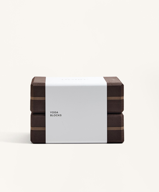 OYSHO Набор блоков для йоги, коричневый