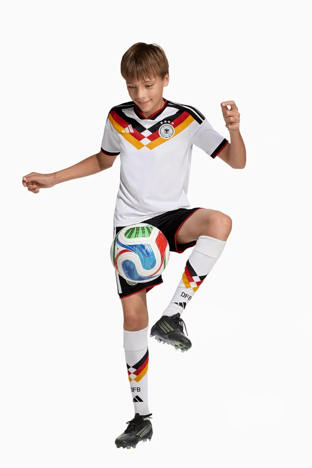 Шорты adidas Germany 2026 Home Junior - черный