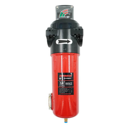 HRS-MFB3800IF Фильтр магистральный с датчиком загрязненности и автоматическим конденсатоотводчиком, производительность 3800 л/мин