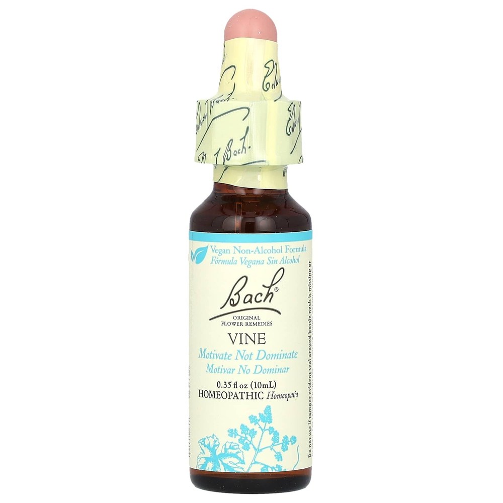 Bach, Original Flower Remedies, лоза, 10 мл (0,35 жидк. унции)