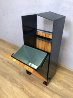 Парковая урна PO-250, 250*350*830 мм.