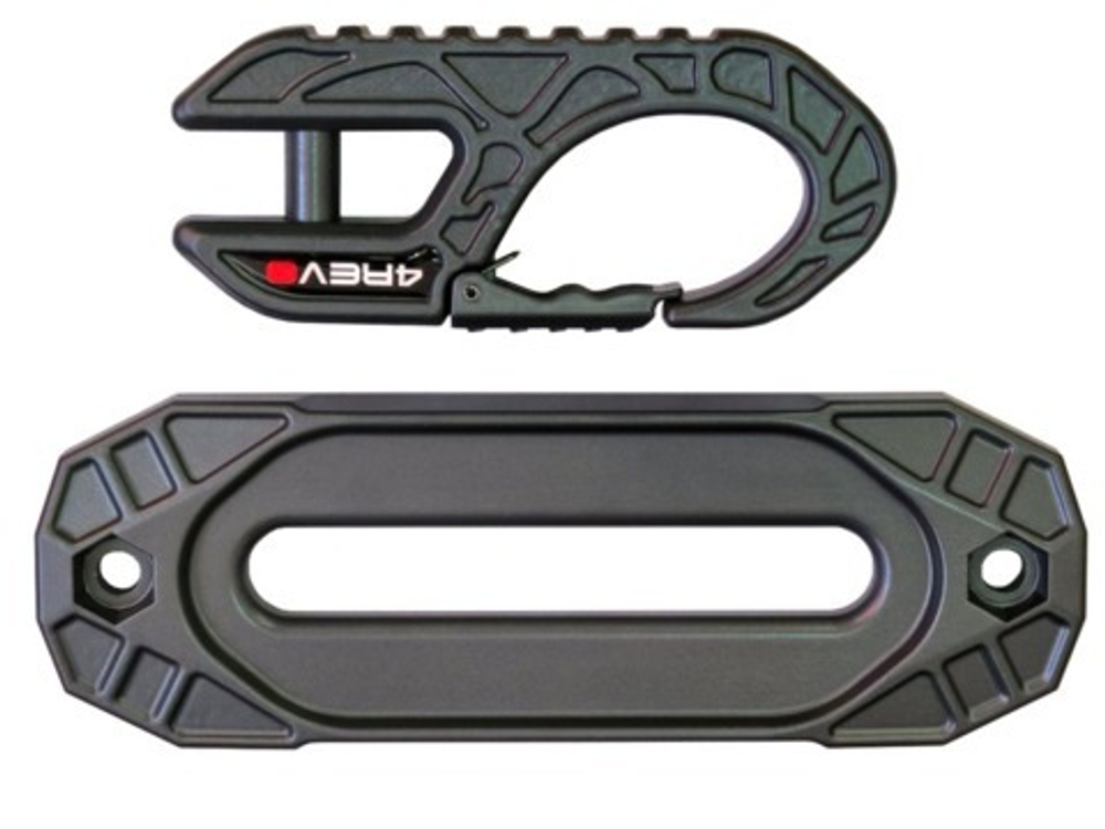 Клюз под синтетический трос 4Revo с крюком (9000-12000Lbs)