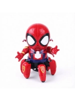 Танцующий робот Человек-паук Осьминог красный