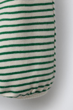 ZARA ДЖОГГЕРЫ В ПОЛОСКУ, ЗЕЛЕНЫЙ