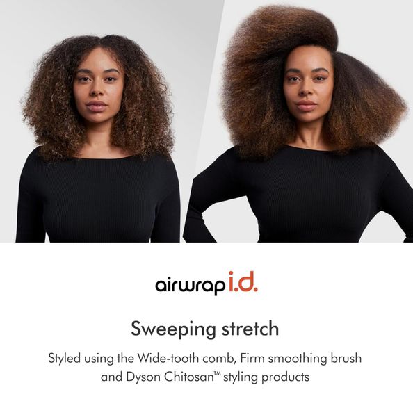 Фен-стайлер Dyson Airwrap i.d. Long HS08 Diffuse for Curly, Red Velvet/Gold