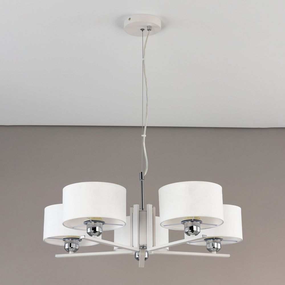 Citilux Тильда CL469150 Люстра подвесная с абажурами Белая