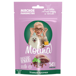 Лакомство для собак мелких пород и щенков, утиные кусочки, 50 г