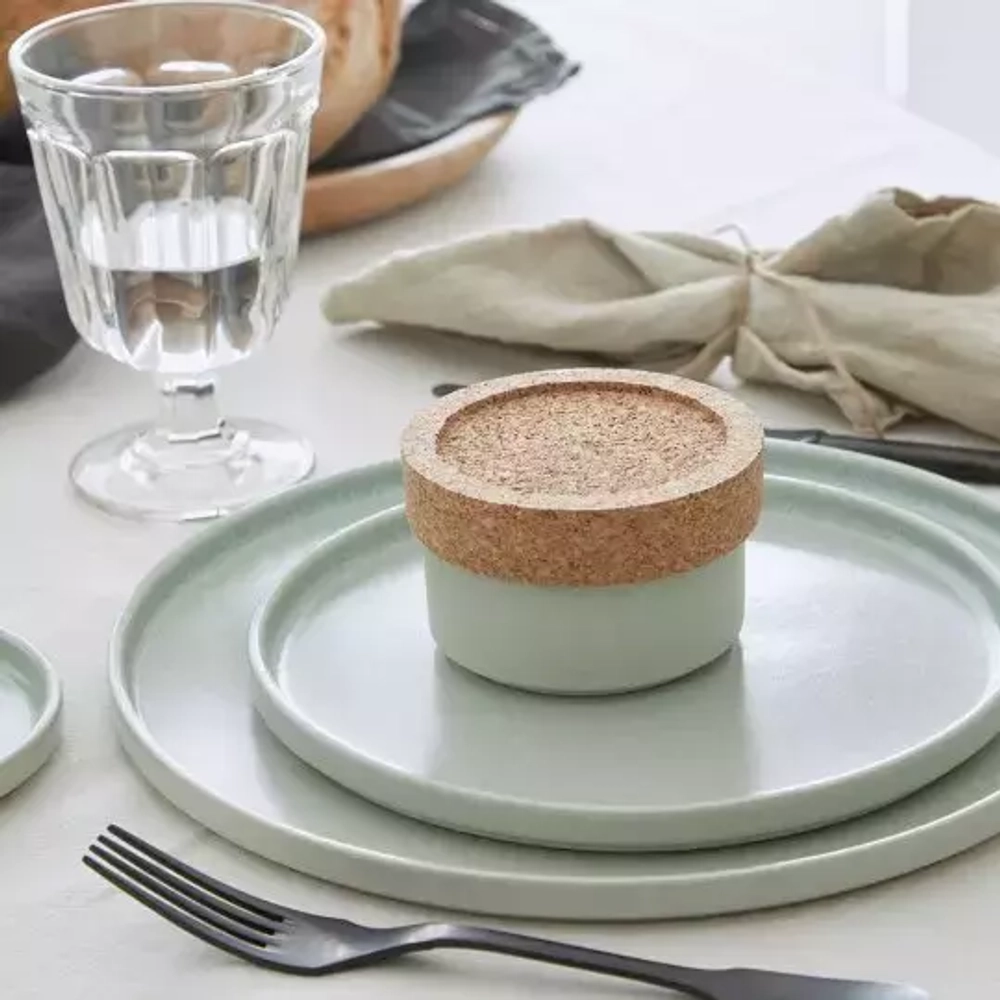 Тарелка 20.7см Costa Nova зеленая