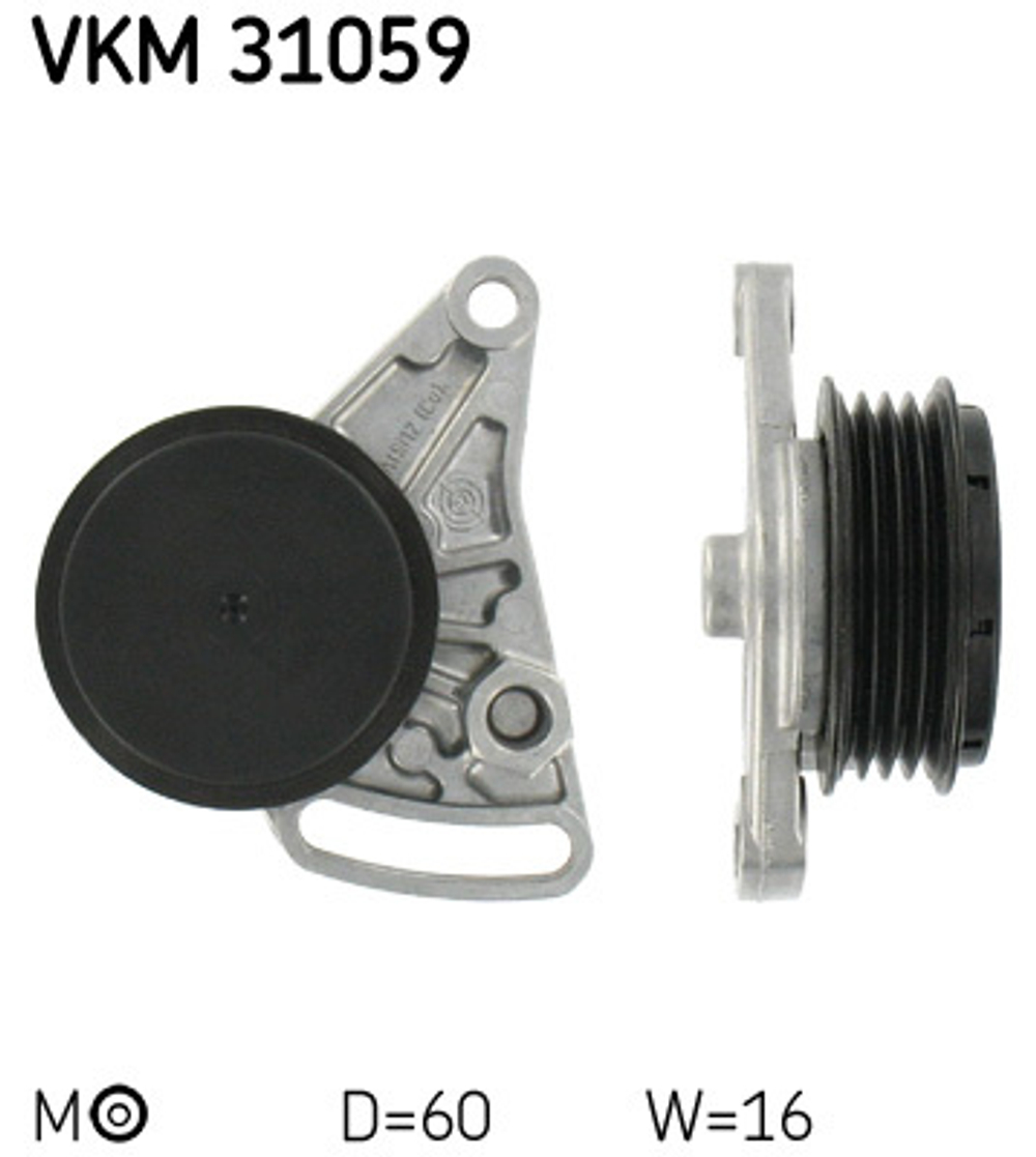 SKF - VKM31059-SKF - Belt Tensioner, V-ribbed belt