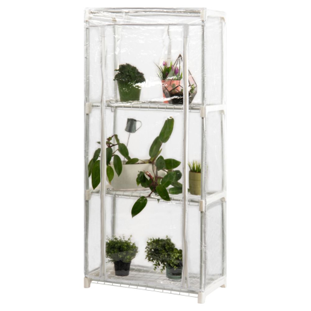 Теплица GREEN APPLE GA-House-3x-frame 3 яруса 1250х590х300 мм