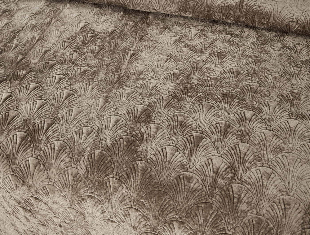 Покрывало 240x260 Sofi De MarkO Розалин цвета капучино