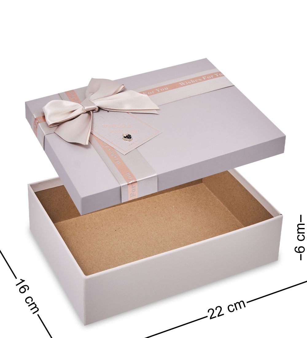 WF-175/1-B Коробка мал., бежево-серый