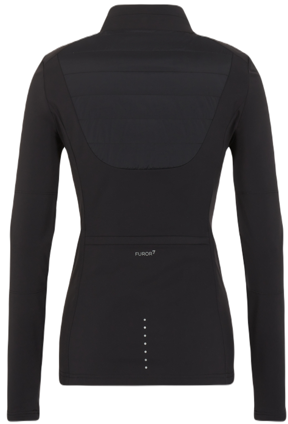 Женская теннисная куртка EA7 Woman Jersey Bomber Jacket - Black