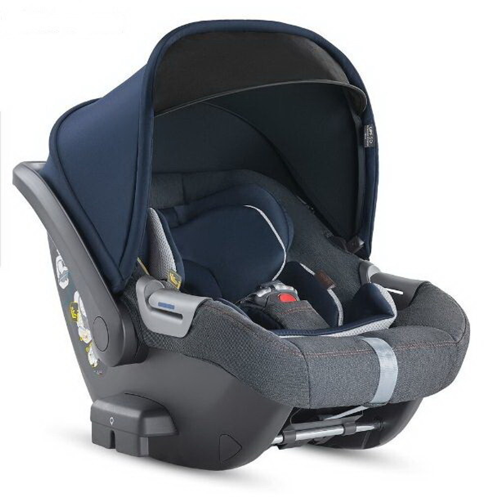 Автокресло Inglesina Darwin i-size с Базой Darwin Isofix I-Size 360 Tailor Denim