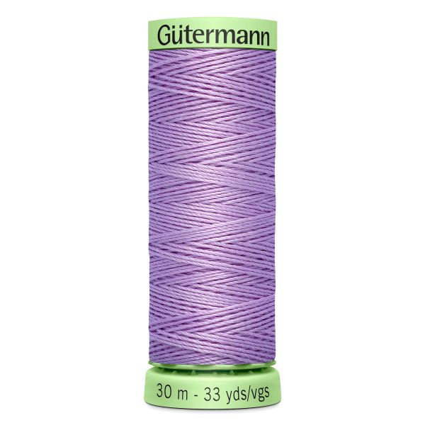 Нитки отделочные Gutermann Top Stitch 30 (30 метров), 5 кат. | 158 св.сиреневый
