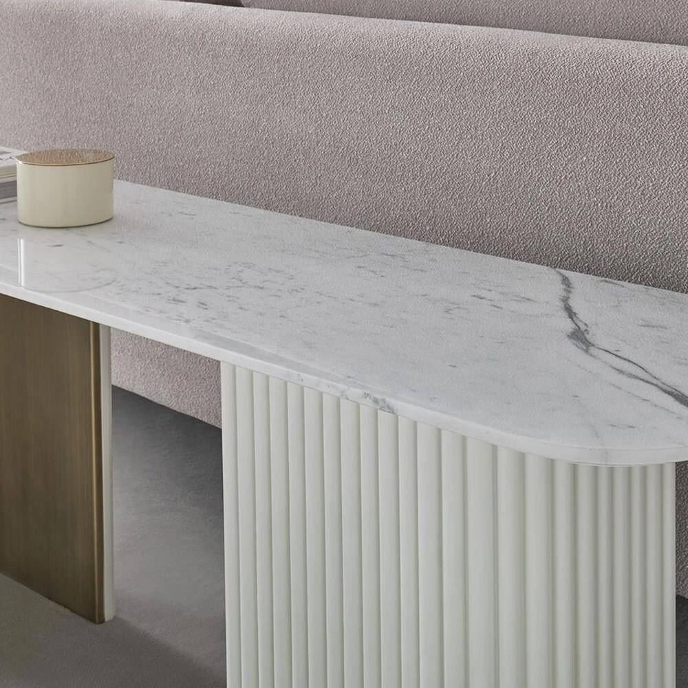 Стол журнальный мрамор ENZA HOME DALLAS EH68279