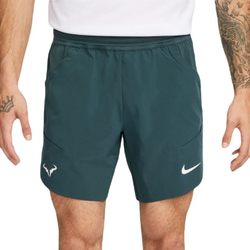Мужские теннисные шорты Nike Dri-Fit Rafa Short - deep jungle/lime ice/white