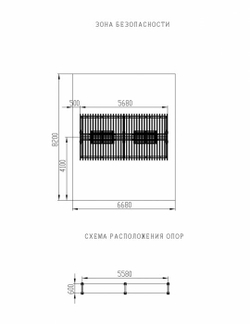 Пергола с диваном МФ 78.04.02