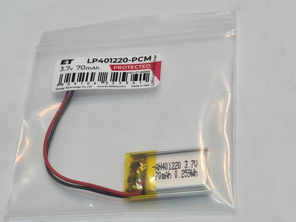 Аккумулятор ET LP401220-PCM