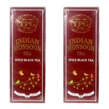 Чай черный Bharat Bazaar TPG Индийский муссон 100 г, 2 шт