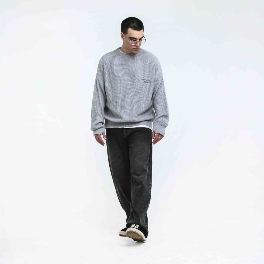 Свитер Dissident BHC серый