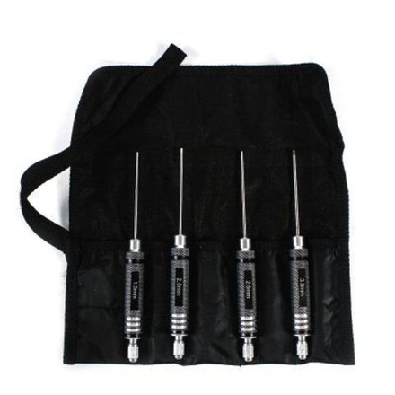 Набор шестигранных отверток TSPROF №4, в чехле