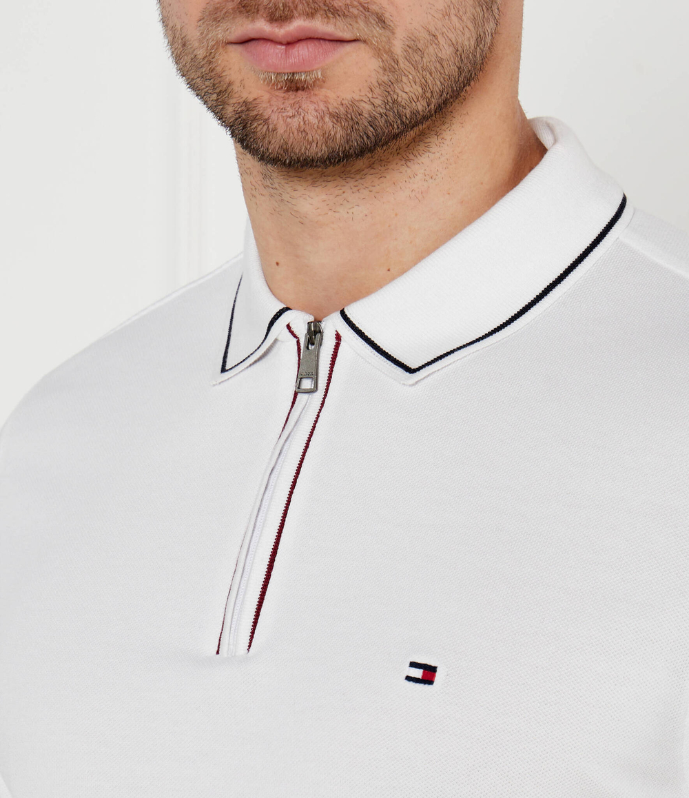 Поло Tommy Hilfiger - белый(MW0MW33168)