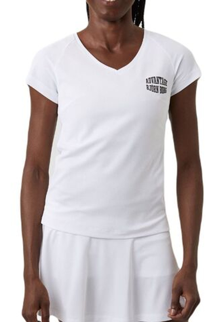 Женская теннисная футболка Björn Borg Ace T-shirt - белый