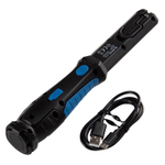 KING TONY (9TA271) Фонарь светодиодный, шарнирный, магнит, 1+1 элемент, Li-Ion, 3,7 В