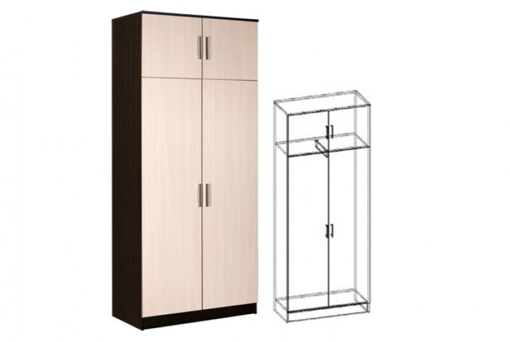 Машенька Прихожая Шкаф 2-х ств.