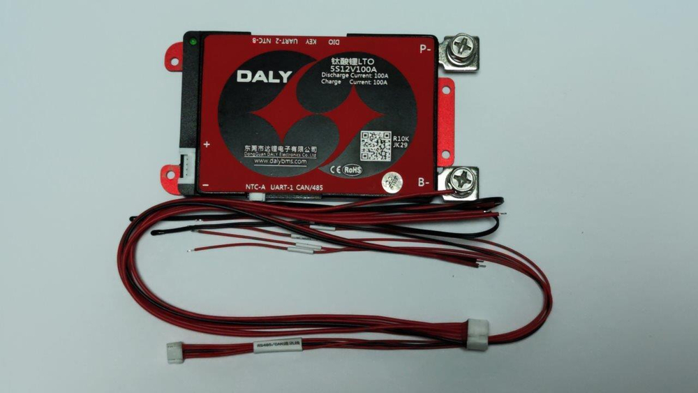 Плата контроля BMS Smart LTO 5S12V100A