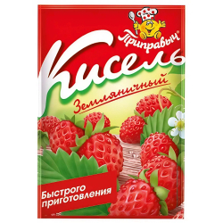 Кисель быстрого приготовления Приправыч Земляника 110гр. 25 шт.