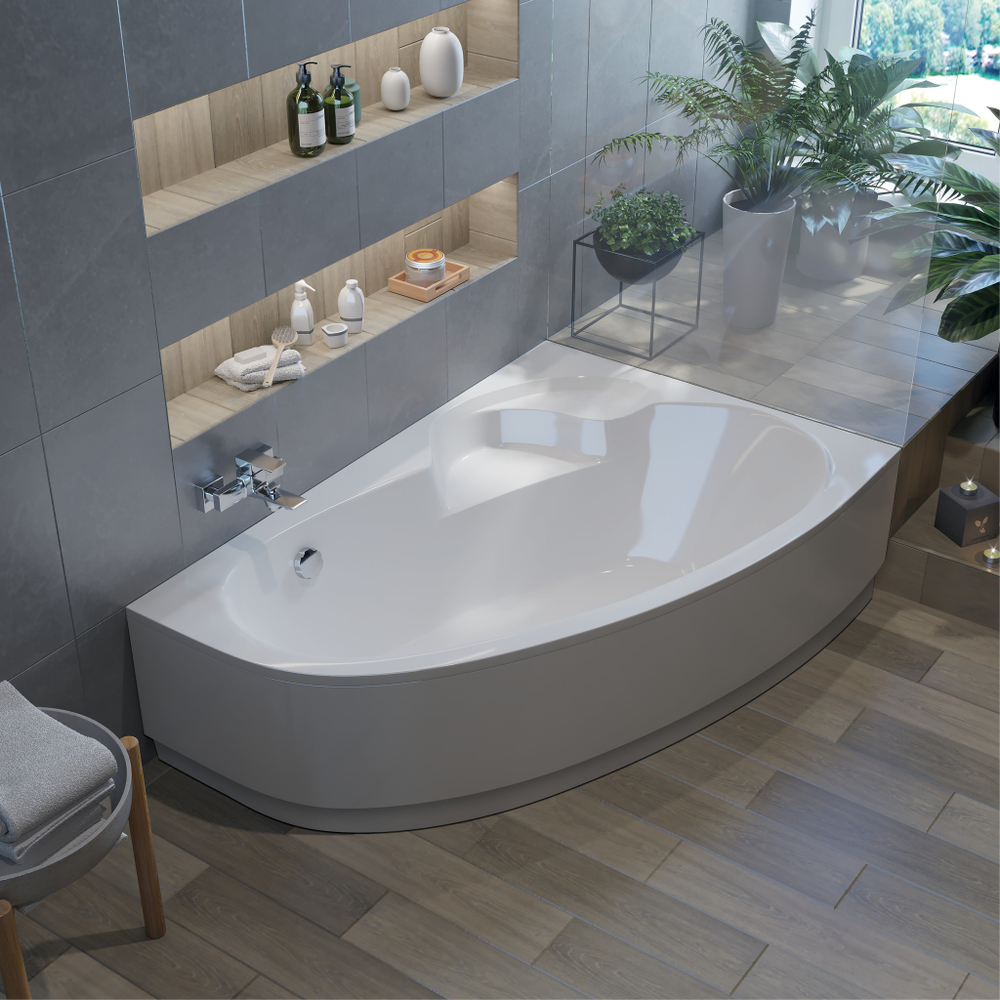 Акриловая ванна Koller Pool KARINA150X100L белая