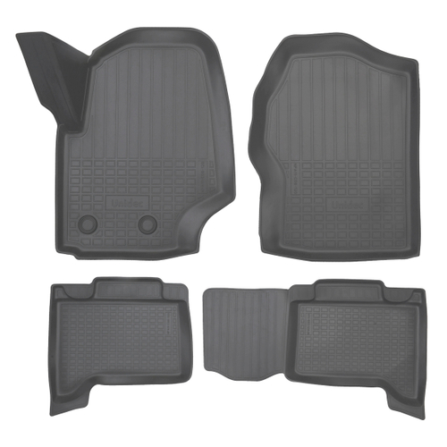 Ковры в салон Norplast/Unidec для BAIC BJ40C (2018-) ,Серый, арт.NPA11-C08-120-2-G