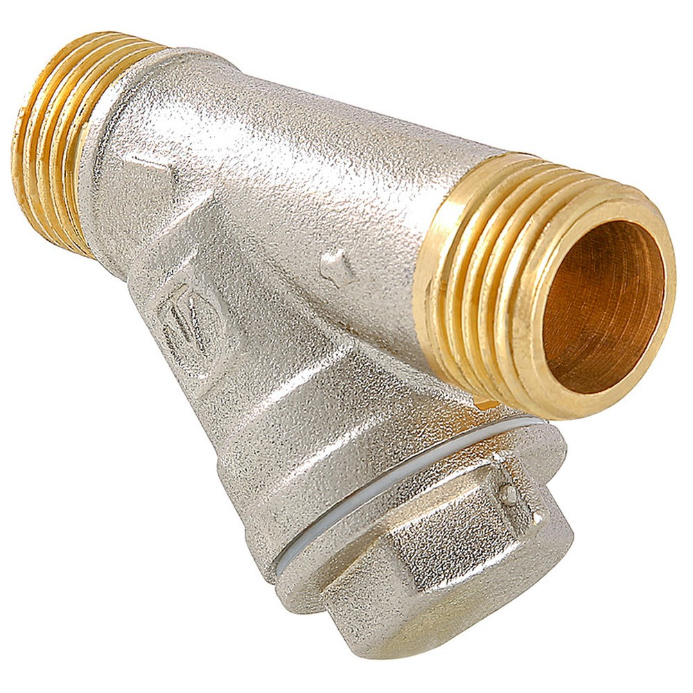 Фильтр косой НН наружная резьба 1/2" (Valtec VT 190) уп 14 шт