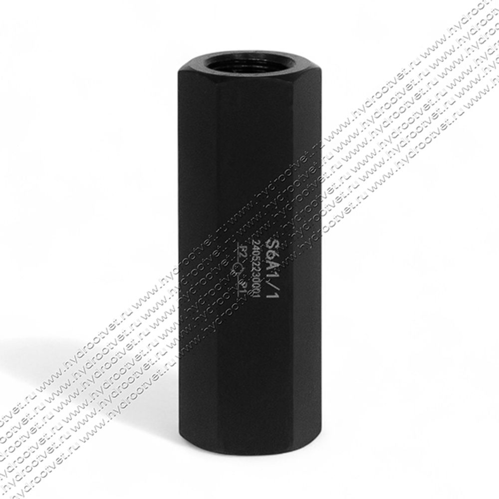 S6A1/1 - Обратный клапан трубного монтажа Ду6, G1/4 с давлением открытия 0,5 бар