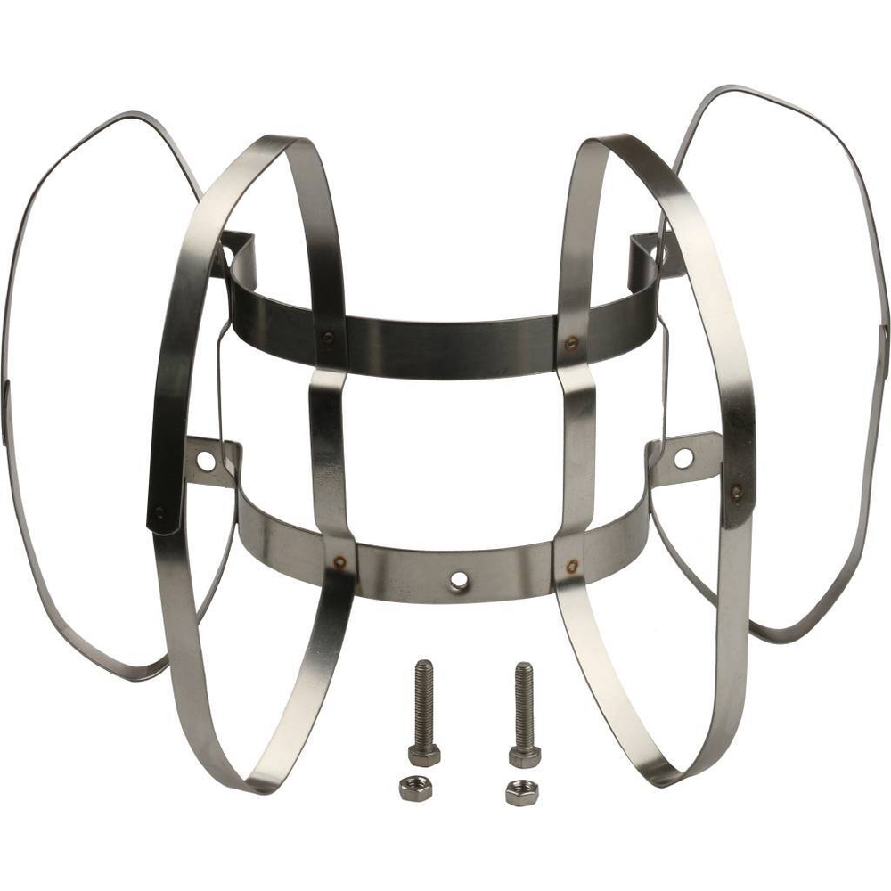 STOUT эл-т дымохода фиксатор c распорками для соединений  PP-труб Ø80 (в шахте дымохода). нерж.сталь