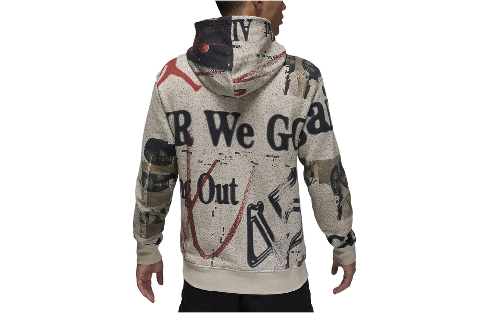 FN6518-236 Мужская Толстовка Jordan Heritage AOP Knit PO