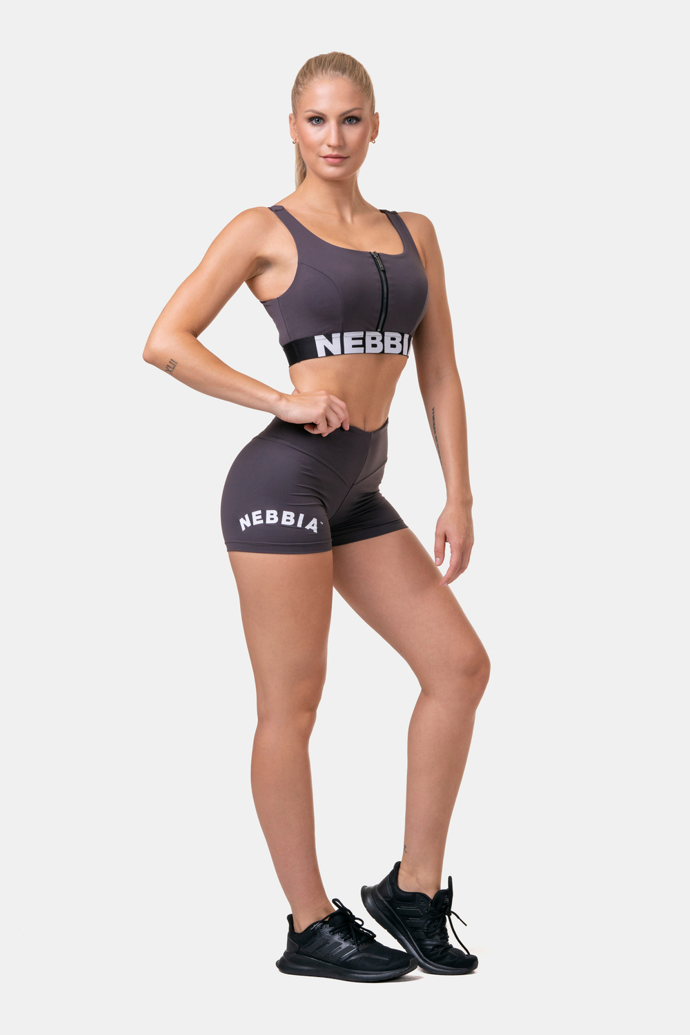 Шорты женские Classic HERO High Waist Shorts 582 Каштановые