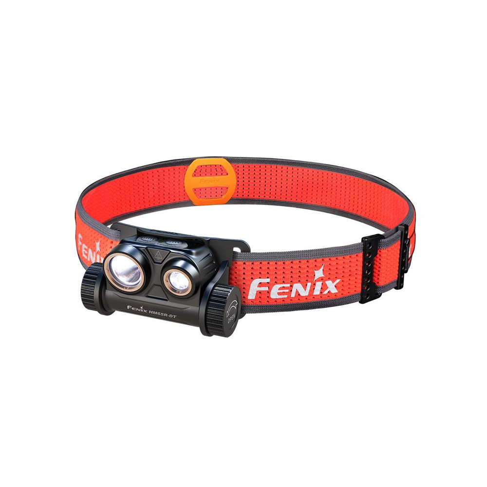 Налобный фонарь Fenix HM65R-DT Dual LED фиолетовый