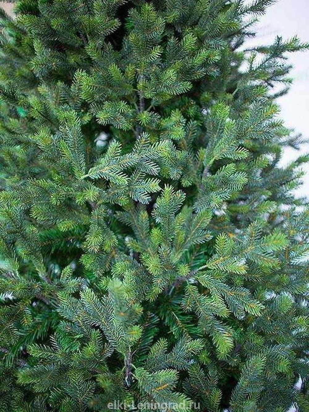 Большая елка с гирляндой «Сказочная» светодинамическая (литая+пвх) 4,5 м